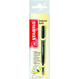 STABILO Lot de 3 mines de recharge pour stylo à bille COM4ball