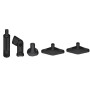 Maclean MC-528 2X Mur Support de Montage pour Haut-Parleur boîtes de Montage Noir