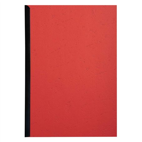 Exacompta - Réf. 2782C - Paquet de 100 plats en carte rigide recyclée grain cuir 270g/m2 pour couvertures Forever - format à cla