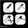 Talbot Torro 449163 Grips de Remplacement pour Raquettes