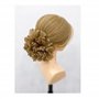 yiliusu Tête à coiffer 100 % cheveux naturels 56 cm