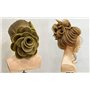 yiliusu Tête à coiffer 100 % cheveux naturels 56 cm