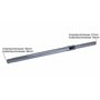tube chromé télescopique pour aspirateur 35 mm Diffuseur pour Kärcher NT 361 Eco... et embout en set avec 5