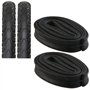Kenda Ensemble poussette - 2 pneus + 2 chambres à air 12"