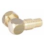 Boutté 2103698 RTC15 Raccord tournant dévidoir coudé femelle 15x21 tuyau ø15/19 Or