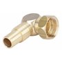 Boutté 2103698 RTC15 Raccord tournant dévidoir coudé femelle 15x21 tuyau ø15/19 Or