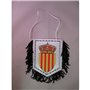 AZ FLAG - Fanion Catalogne Pour Décoration Voiture Double Face Avec Cordelettes - Mini Drapeau Catalan - 13x10 cm