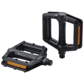 BBB Cycling TrailRide Pédales Plates VTT 9/16" | Aluminium CrMo Anti-Dérapant Durable | Convient pour VTT