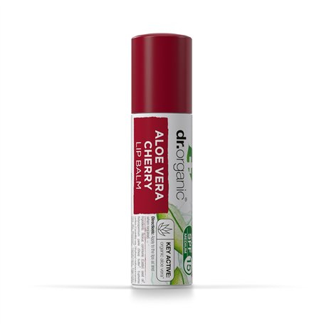 Baume à Lèvres Dr Organic Aloe Vera & Cerise