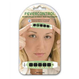 Gima 25597 Thermomètre à cristaux liquides avant Fevercontrol