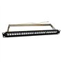 WP wpc-pan-bf24 Accessoire Panneau de brassage – Patch panels Accessory Noir