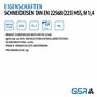 PROFI filière DIN EN 22568 HSS M 1,4