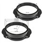 tomzz Audio 2815-005 Anneaux de Haut-parleurs Adaptateurs Supports compatibles avec Ford Focus C-Max Kuga Porte Avant pour Haut-
