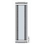 Abb -entrelec - Structure de dallage Artu L 1400 x 600 x 195 mm-l