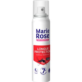 MARIE ROSE - Aérosol Anti-moustiques Longue Durée - 100mL - Protection Famille dès 3 ans efficace Contre Moustiques Communs Et M