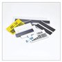 Lot de 50 porte-étiquettes aimantés Transparent 100 x 54 mm