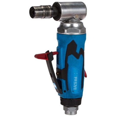 Fervi 416-0 Mini meuleuse d’angle pneumatique Cyan/noir