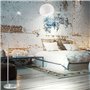 Reality R46031006 Lampadaire Métal/Acrylique 60 W E27 Chrome