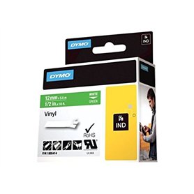 DYMO Ind Rhino 1805414 Ruban adhésif vinyle Vert 12 mm x 5