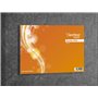 ID de fichier 2000 porte-nom avec colle arrière en polystyrène Transparent Format A4