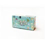 La Pajarita 422394 - Peintures de tissu+ pinceau - 6 bidons