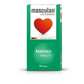 MASCULAN Préservatifs Anatomic 10 Condoms