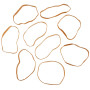 Apli 12862 - Bracelets élastiques en Caoutchouc 120 x 5 mm en Sachet de 100 g