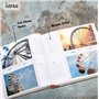 Arpan Slip in Memo Joyeux souvenirs 200 contient 6x4 "/ 15x10cm Album photo Tour Effiel