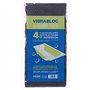 LOT DE 4 PLAQUES INSONORISATION BAIGNOIRE VIBRABLOC LAZER