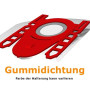 Lot de 10 sacs d'aspirateur + 1 filtre HEPA + 1 protection moteur pour Siemens VSZ 3 série Z 3.0 Staubbeutel-Profi®