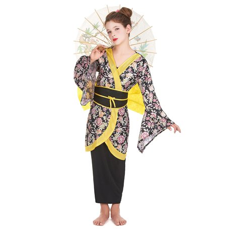 DEGUISE TOI - Déguisement Japonaise fille - S 4-6 ans (110-120 cm)