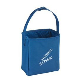 WENKO Sac Porte Pinces à Linge Bleu