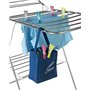 WENKO Sac Porte Pinces à Linge Bleu, Polyester, 17 x 19 x 10 cm, Bleu