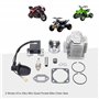 GOOFIT L7T Bobine d'allumage 44mm Cylindre Piston Remplacement pour ATV 49cc et Pocket Bike