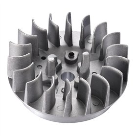 GOOFIT Volant de démarreur à Rappel en Alliage Starter d'inertie en Aluminium Remplacement pour Moteur 2 Temps 47cc 49cc Remplac