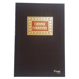 Livre de comptes DOHE 09908 Bordeaux A4 100 Volets