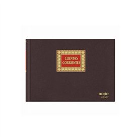 Livre de comptes DOHE 09927 quarto Bordeaux 100 Volets