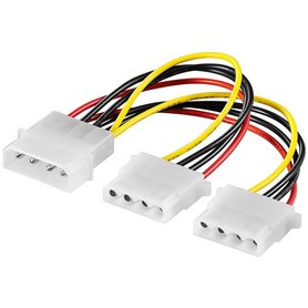 Goobay CAK S-01 5.25 > 2 x 5.25 câble d'alimentation - Câbles électriques (0