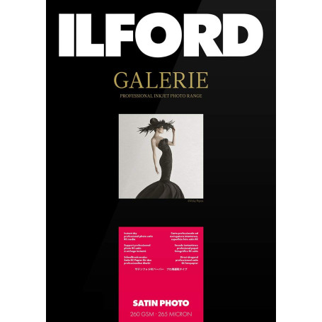 Ilford Galerie Lustre Satiné Feuilles de Papier Photographique