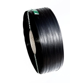 Feuillard – Bande en plastique Rouleau Noir 13 mm