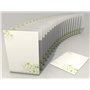 De papier à lettres motif printemps frais de 50 feuilles de papier à lettre a4 et 50 enveloppes imprimées de 10 dIN long fürLase