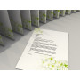 De papier à lettres motif printemps frais de 50 feuilles de papier à lettre a4 et 50 enveloppes imprimées de 10 dIN long fürLase