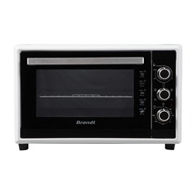 Brandt FC4200MW – Mini four Multifonction – Capacité 42L – Bandeau mécanique – 5 positions de cuisson – Puissance 1800W – 3 grad