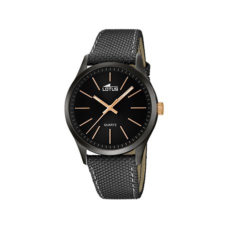 LOTUS Lotus-18165/2-Montre Homme-Quartz-Analogique-Aiguilles Lumineuses-Bracelet différents matériaux Gris