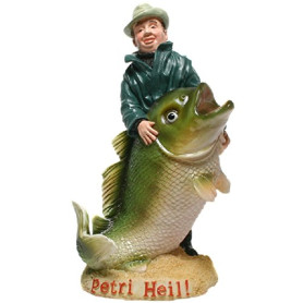 'Tirelire. Tirelire Modèle avec pêcheur "Petri Heil pfropfen