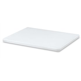 AUSONIA - 66422 Planche à découper polyéthylène de boucher Blanc 30 x 20 x 1
