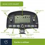 Velleman Détecteur de métaux pour Adultes et Enfants, detecteur metaux Metal, Bobine étanche 24 cm, écran LCD, Profondeur de dét