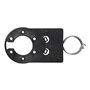 ProPlus 343535 Support de Prise pour Fixation d'une boîte d'attelage de remorque sur Le véhicule