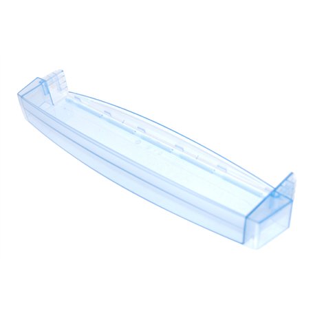 Gorenje Compartiment de rangement 134787 Rayonnage de porte original 440x55mm au milieu pour porte de réfrigérateur