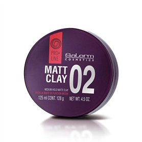 Salerm Matt Clay Medium Hold Matte Clay Cire